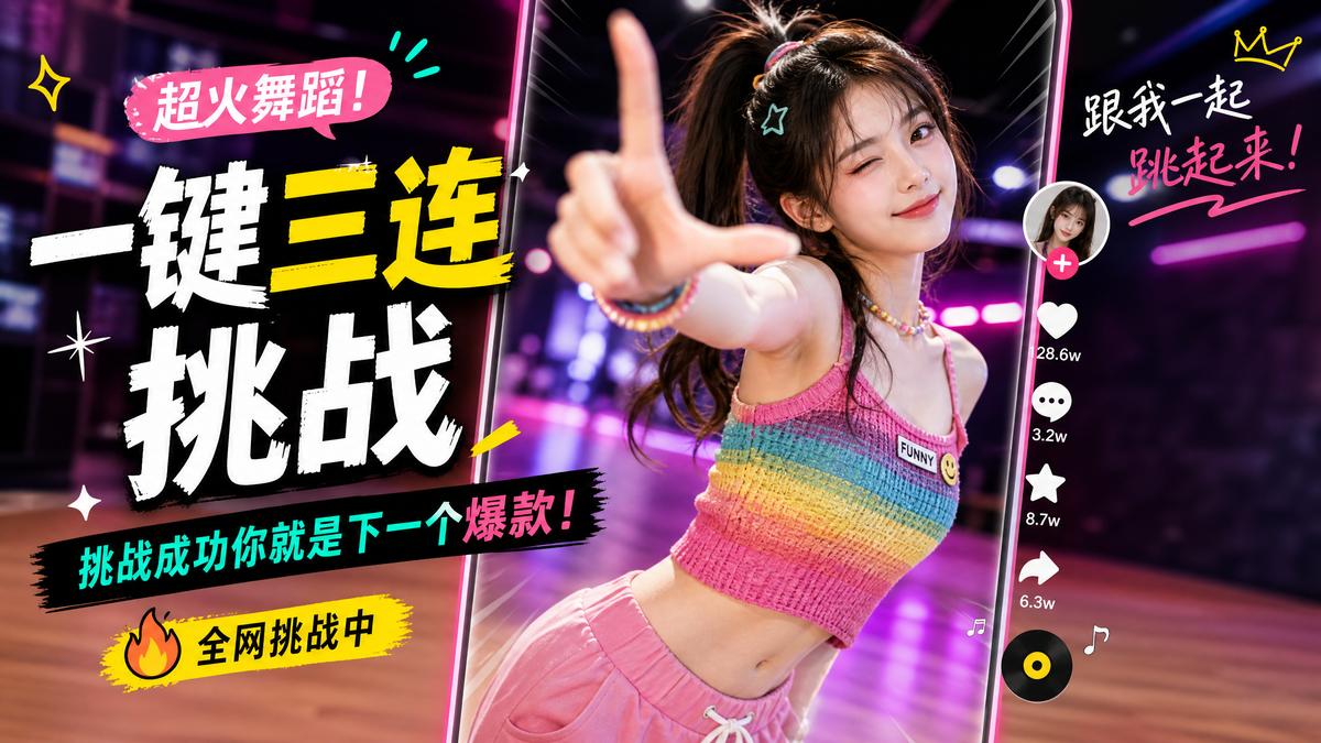 套路录屏短视频