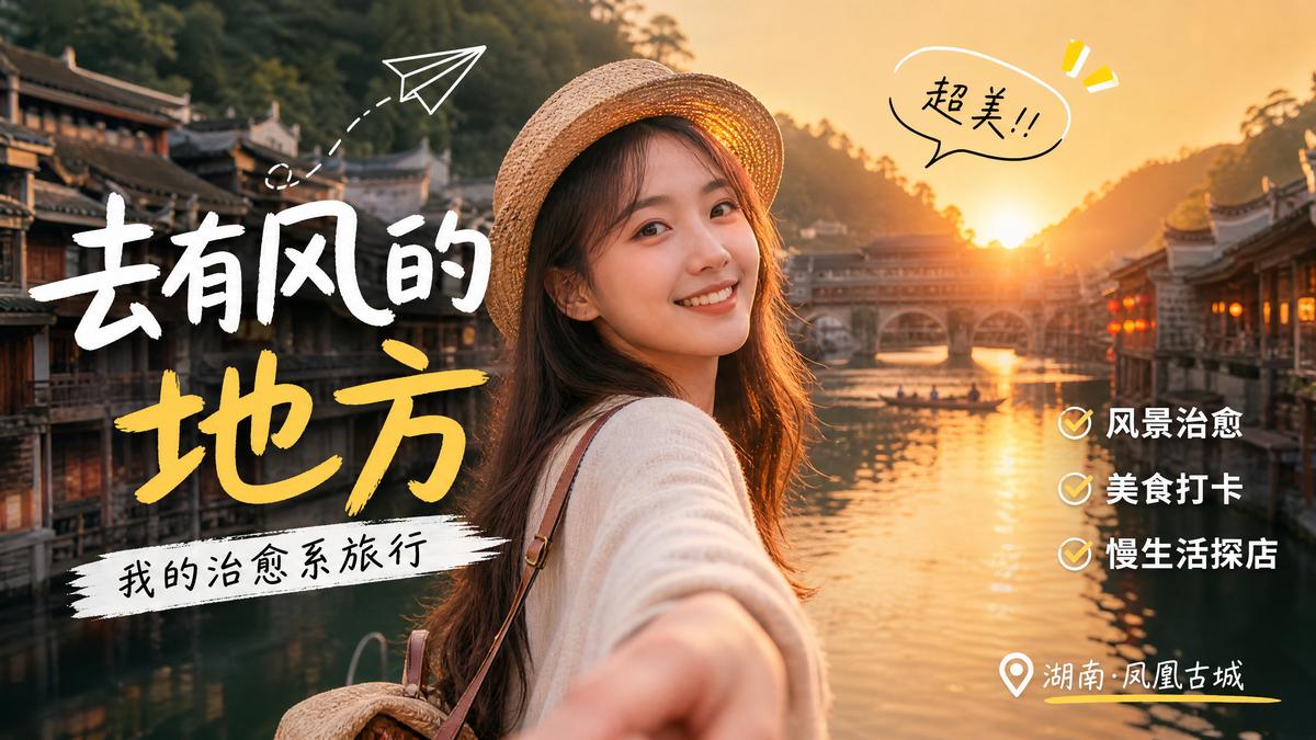 套路录屏旅行vlog